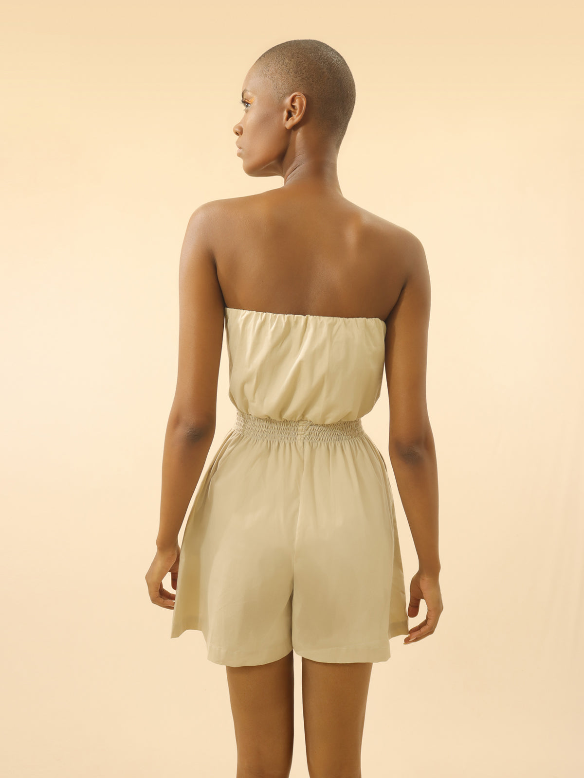 Enterizo Strapless Short