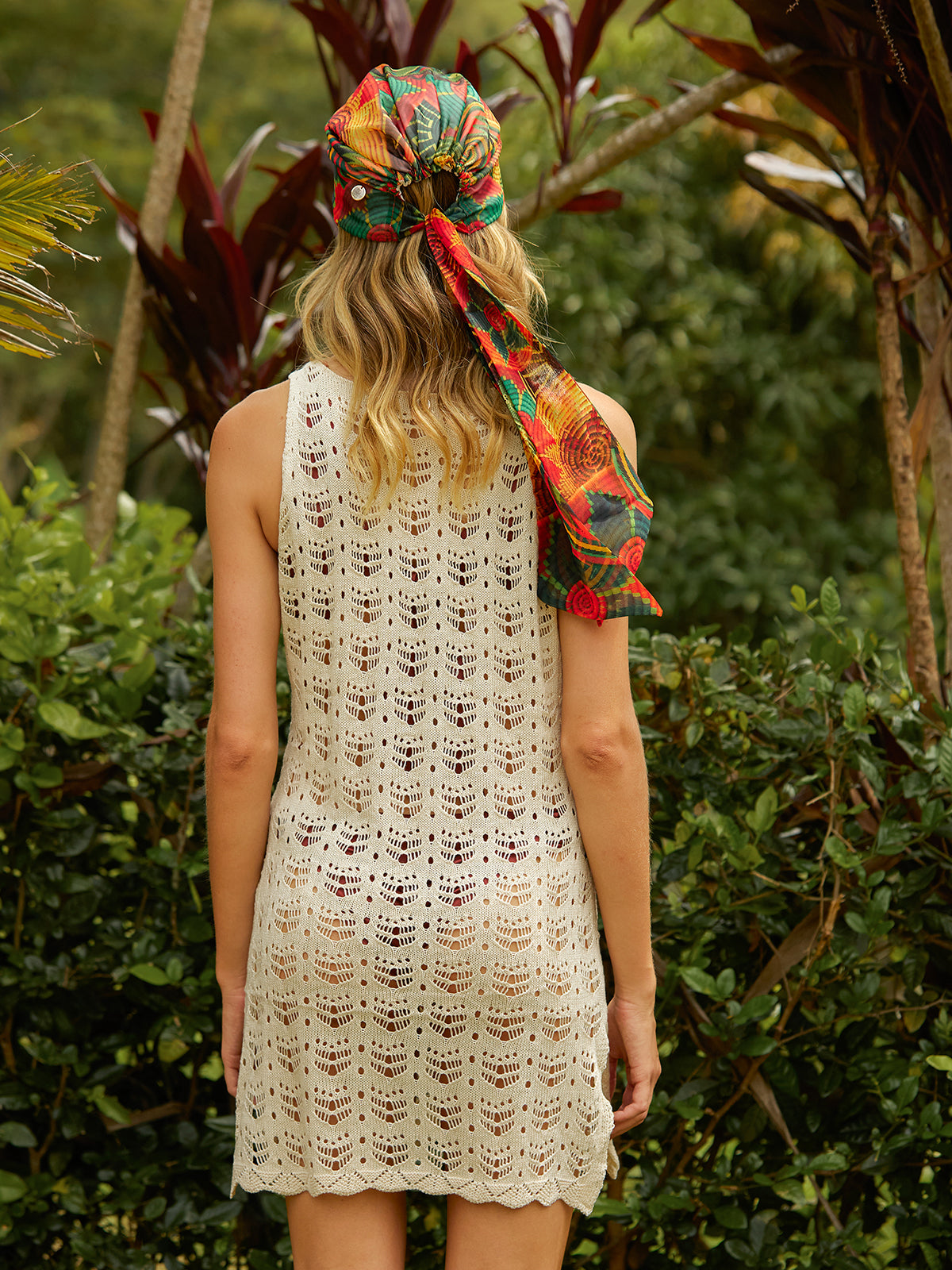 Vestido Corto Tejido